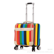 Load image into Gallery viewer, Rainbow Suitcase