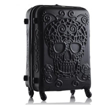 Load image into Gallery viewer, Skull Suitcase