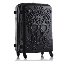 Load image into Gallery viewer, Skull Suitcase