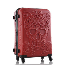 Load image into Gallery viewer, Skull Suitcase