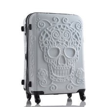 Load image into Gallery viewer, Skull Suitcase