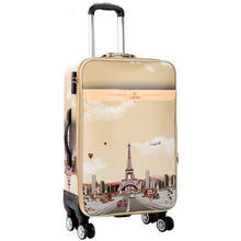 Load image into Gallery viewer, Eiffel Tower Suitcase