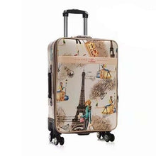 Load image into Gallery viewer, Eiffel Tower Suitcase