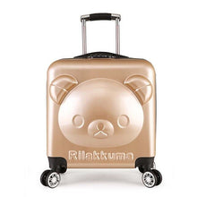 Load image into Gallery viewer, Cute Teddy Bear Suitcase