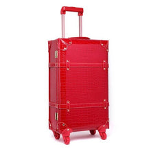 Load image into Gallery viewer, Red Suitcase Set