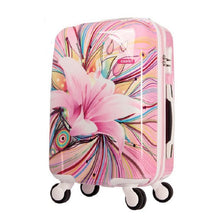 Load image into Gallery viewer, Beautiful Flower Suitcase