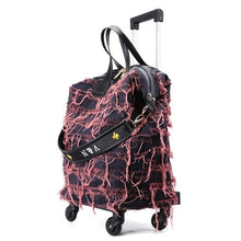 Load image into Gallery viewer, New Denim Suitcase