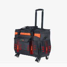 Load image into Gallery viewer, Black Multifunction Suitcase